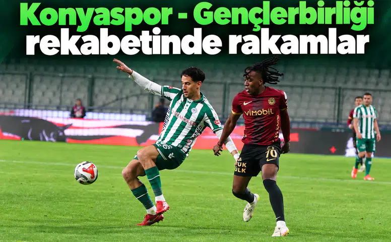 Konyaspor - Gençlerbirliği rekabetinden çarpıcı rakamlar