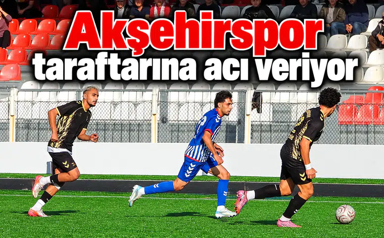 1922 Akşehirspor taraftarına acı veriyor! Ligdeki 7. yenilgi