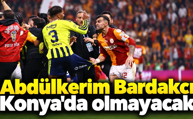 Konyalı milli futbolcu, Konyaspor'a karşı forma giyemeyecek
