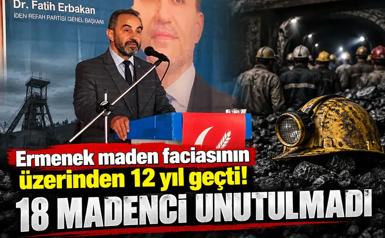 Ermenek maden faciasının üzerinden 12 yıl geçti! 18 madenci unutulmadı