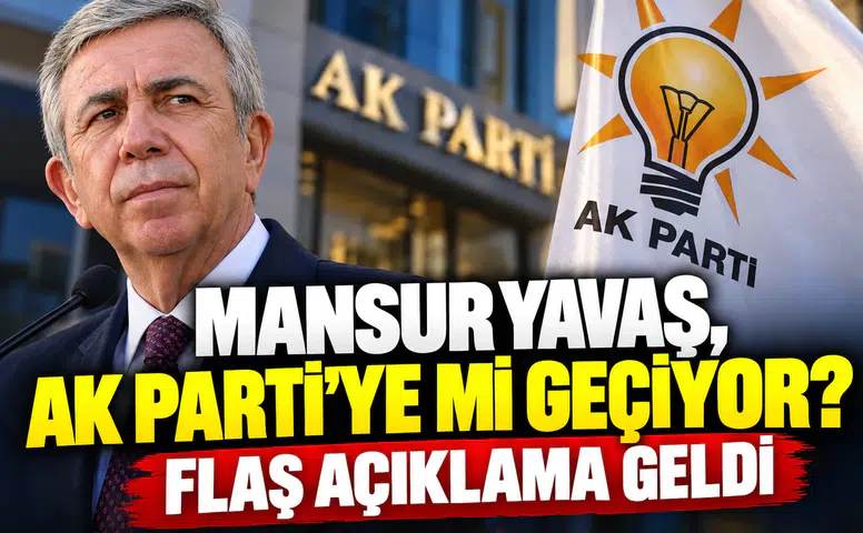 Mansur Yavaş, AK Parti’ye mi geçiyor? Flaş açıklama geldi