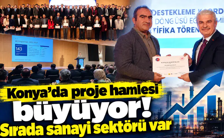 Konya’da proje hamlesi büyüyor! Sırada sanayi sektörü var