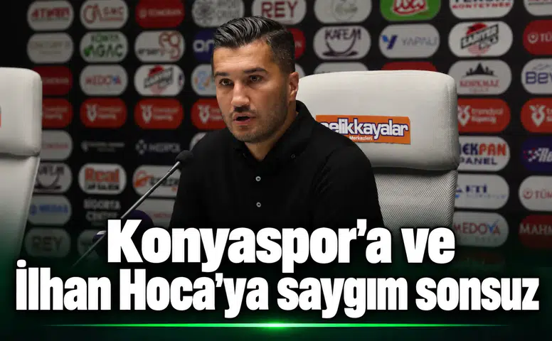 Nuri Şahin beraberlik sonrası konuştu! Konyaspor'a ve İlhan Hoca'ya saygım sonsuz
