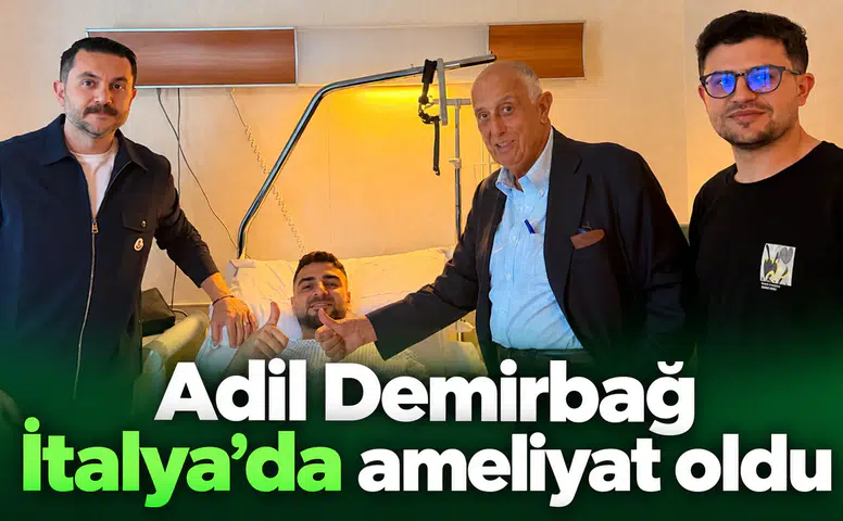 Konyaspor kaptanı Adil Demirbağ İtalya'da ameliyat oldu