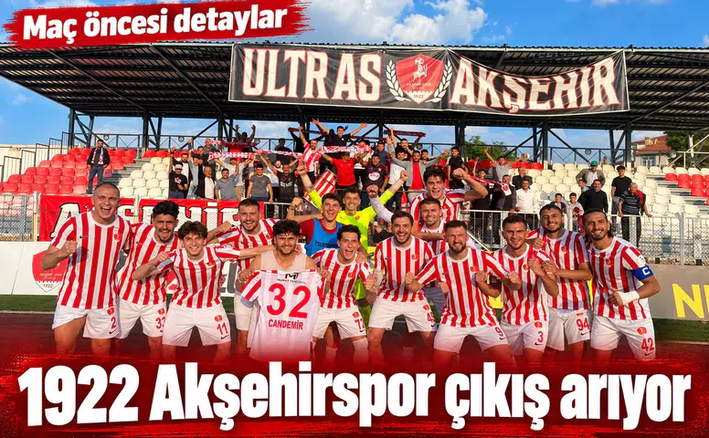 1922 Akşehirspor evinde çıkış arıyor