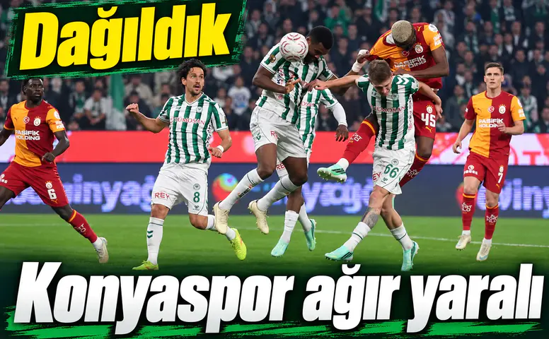 Konyaspor evinde dağıldı! Ağır yaralıyız