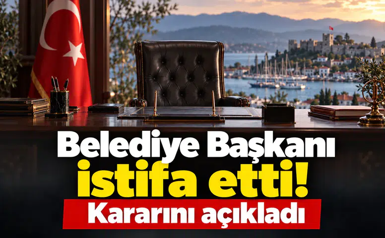 Belediye Başkanı istifa etti! Kararını açıkladı