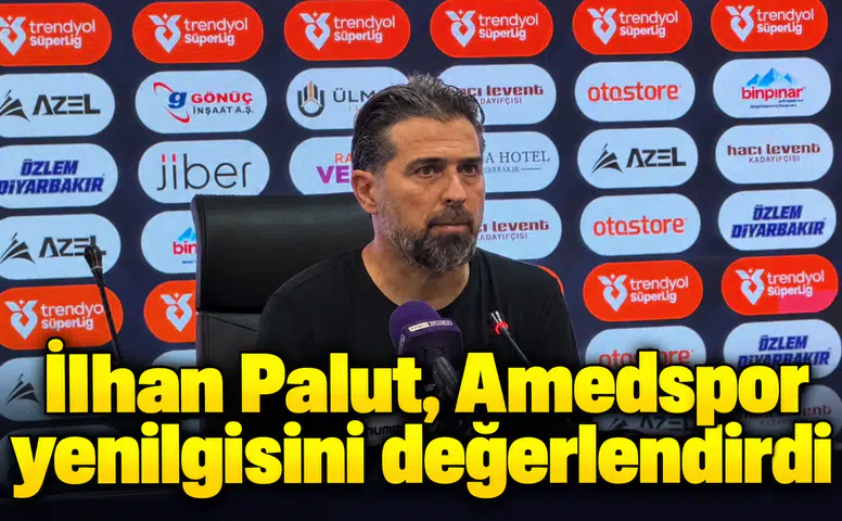 Konyaspor'da İlhan Palut, Amedspor yenilgisi sonrası konuştu! Kötü bir gol yedik