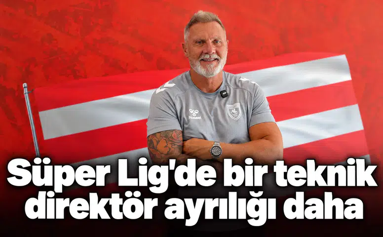 Süper Lig'de bir teknik direktör ayrılığı daha