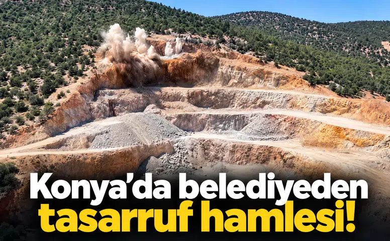 Konya’da belediyeden tasarruf hamlesi!