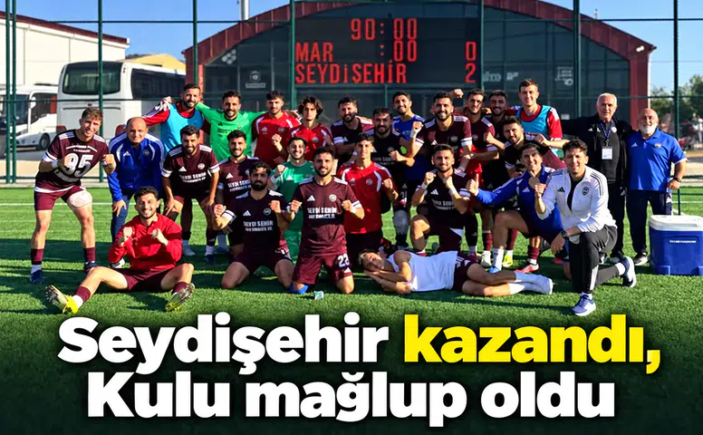 Seydişehir kazandı, Kulu mağlup oldu