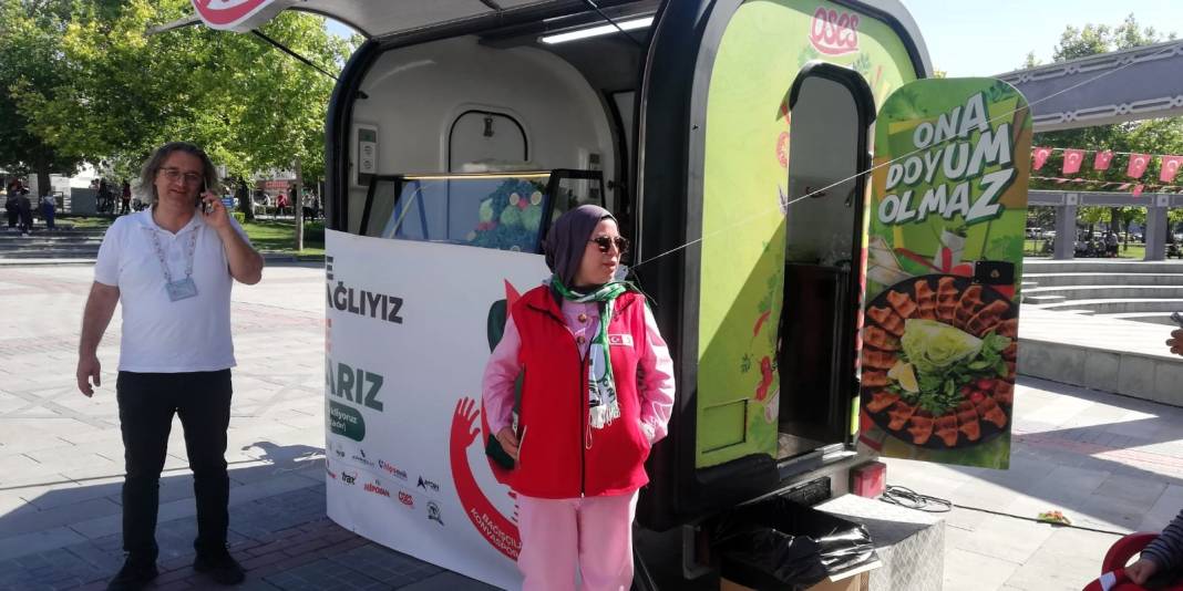 Kan verene Oses Çiğköfte hediye 1