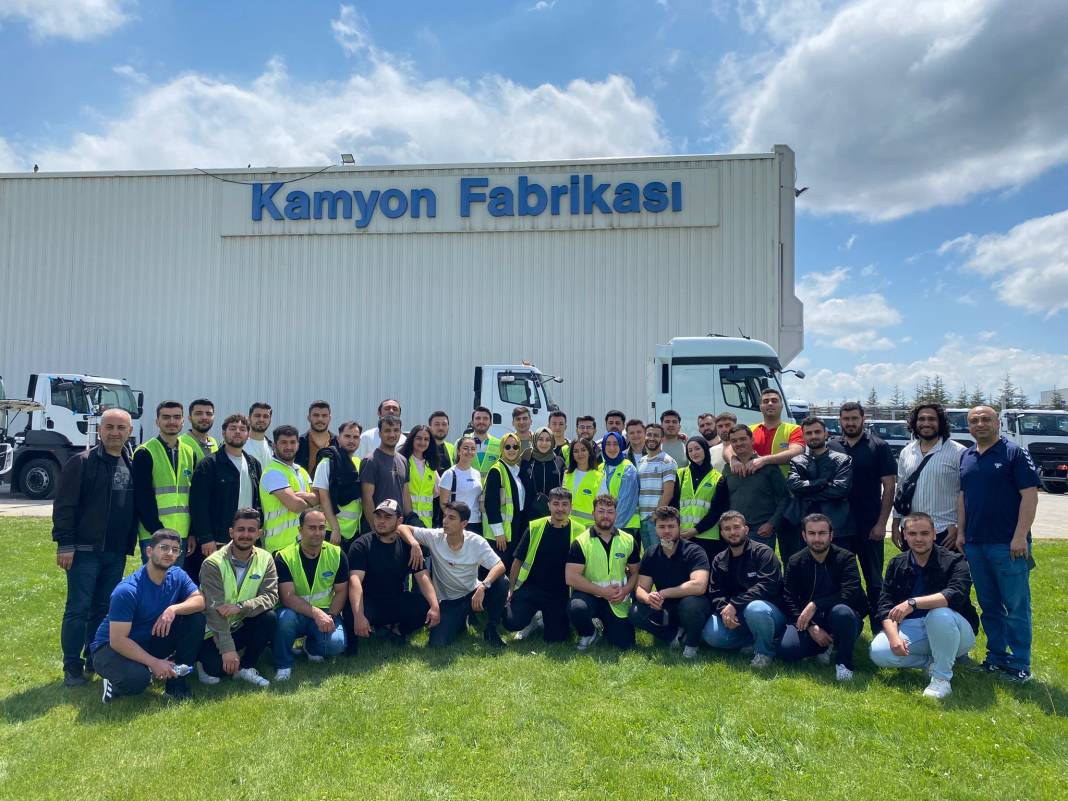 Öğrencilerden fabrika gezisi 1
