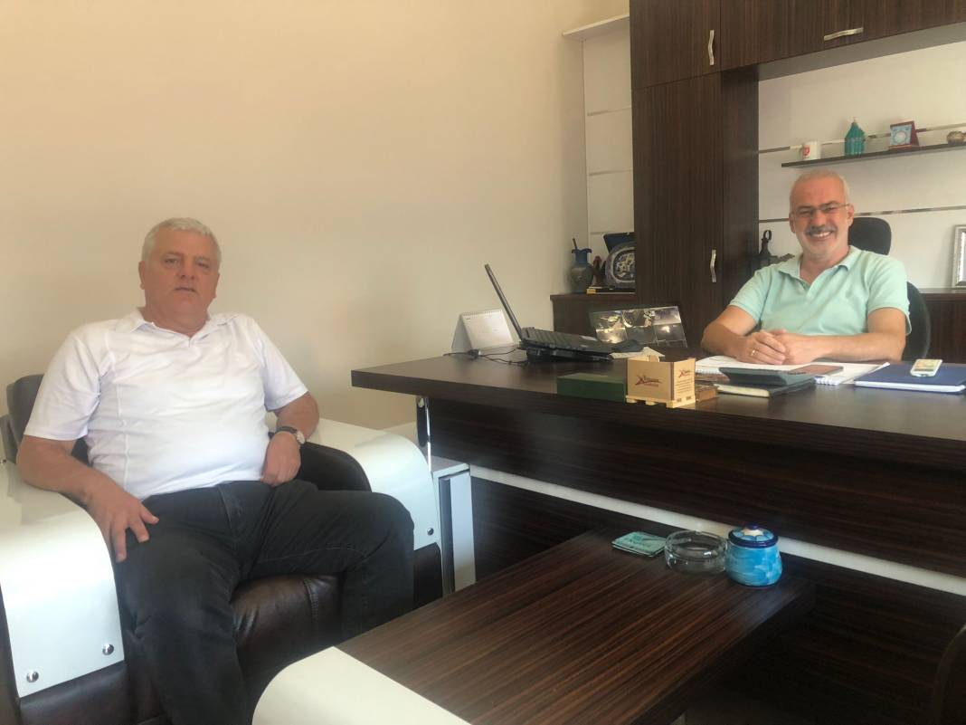 Çelik'ten Nazhan'a ziyaret 1