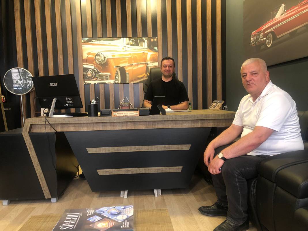 Çelik, Büyük Okkalar Hırdavat’ı  ziyaret etti 1