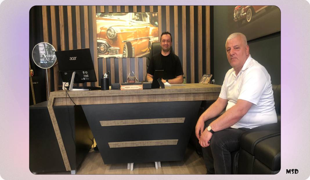 Çelik, Büyük Okkalar Hırdavat’ı  ziyaret etti 2