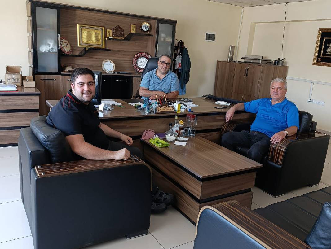 Çelik'ten Alimoğlu'na ziyaret 1