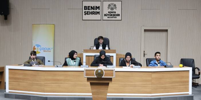 Konya Çocuk Meclisi 5. toplantısını gerçekleştirdi