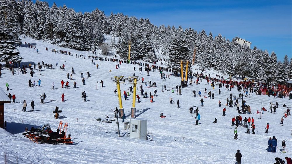 Türkiye'nin meşhur merkezinde tatil mesaisi!