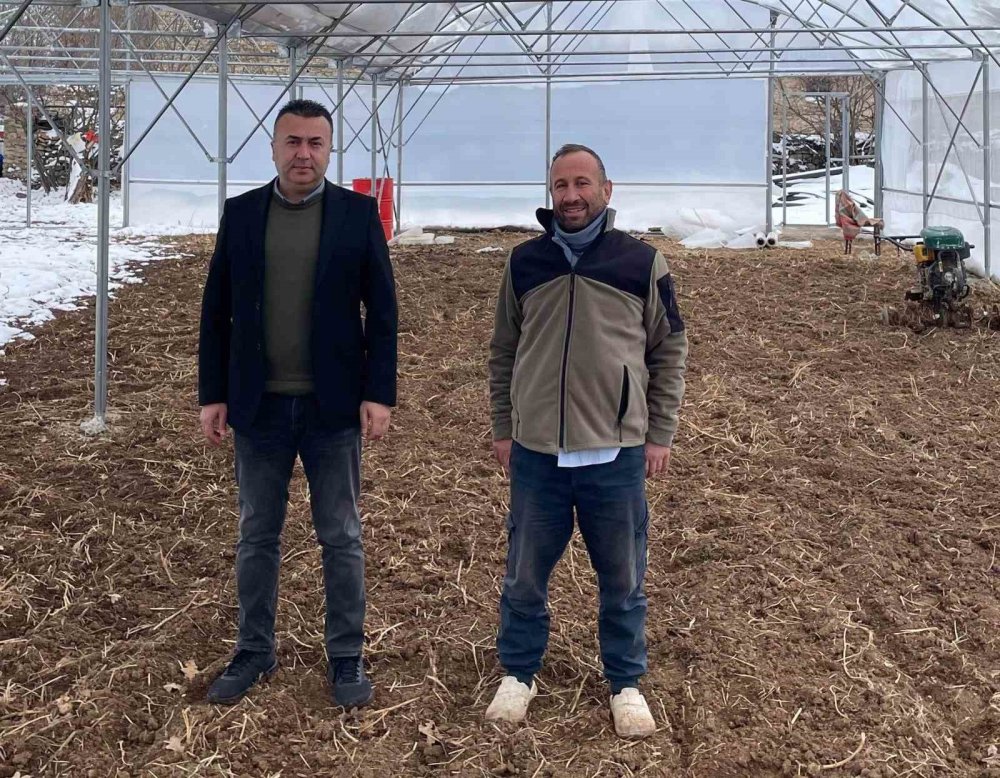 Beyşehir’de çiftçilere yüzde 70 hibe ile sera desteği