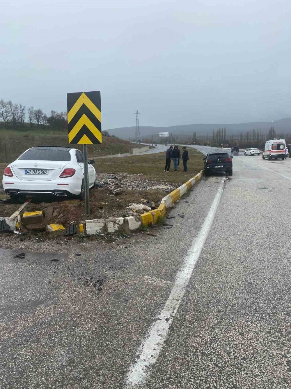 Konya’da feci kaza! 9 yaralı