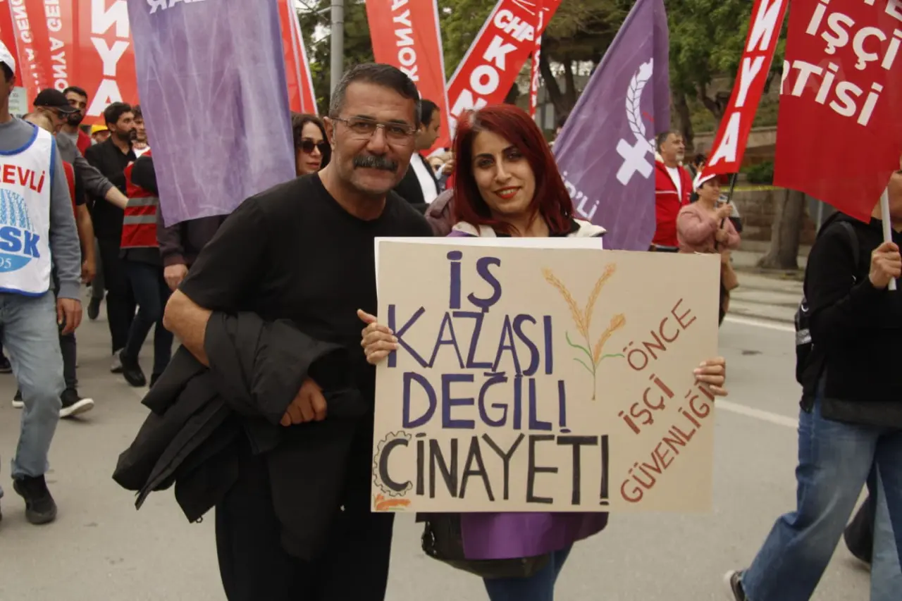 Konya’da 1 Mayıs coşkusu! İşçiler meydanlara çıktı 2
