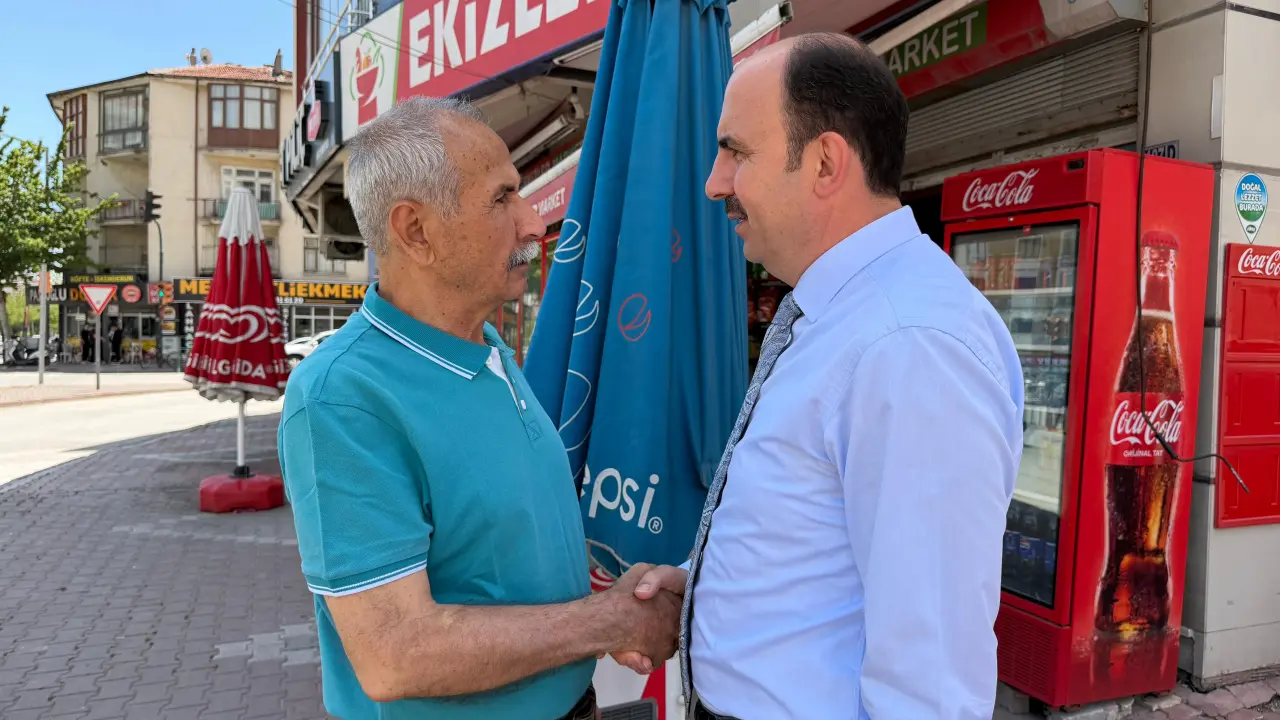Konya'da Başkan Altay pazar pazar gezdi, talepleri tek tek dinledi! 7