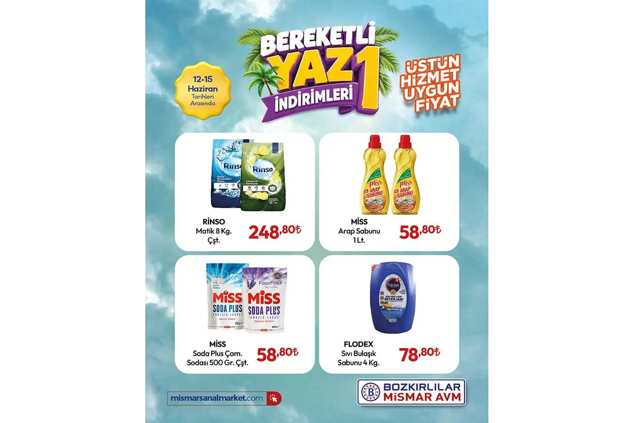 Konya’daki Bozkırlılar MİSMAR Market’ten büyük kampanya: Yüzlerce üründe yaz indirimi! 3