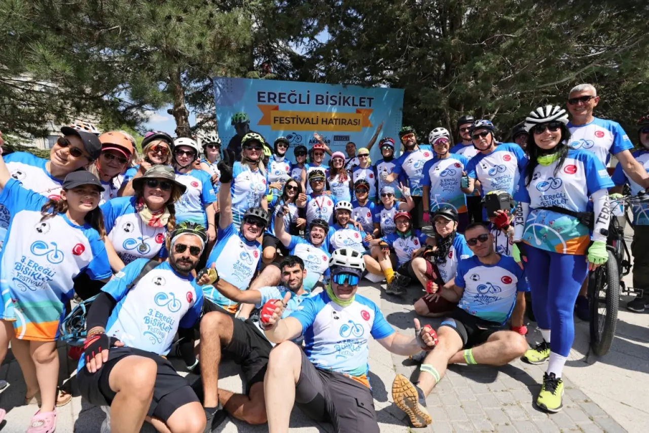 Konya'nın o ilçesinde üç gün süren bisiklet şöleni! 350 sporcu pedal çevirdi 3