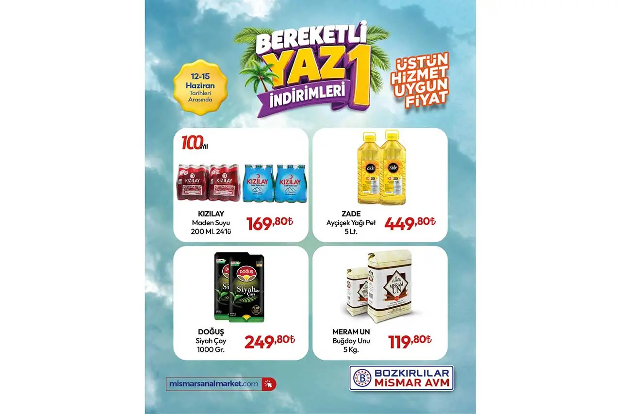 Konya’daki Bozkırlılar MİSMAR Market’ten büyük kampanya: Yüzlerce üründe yaz indirimi! 6