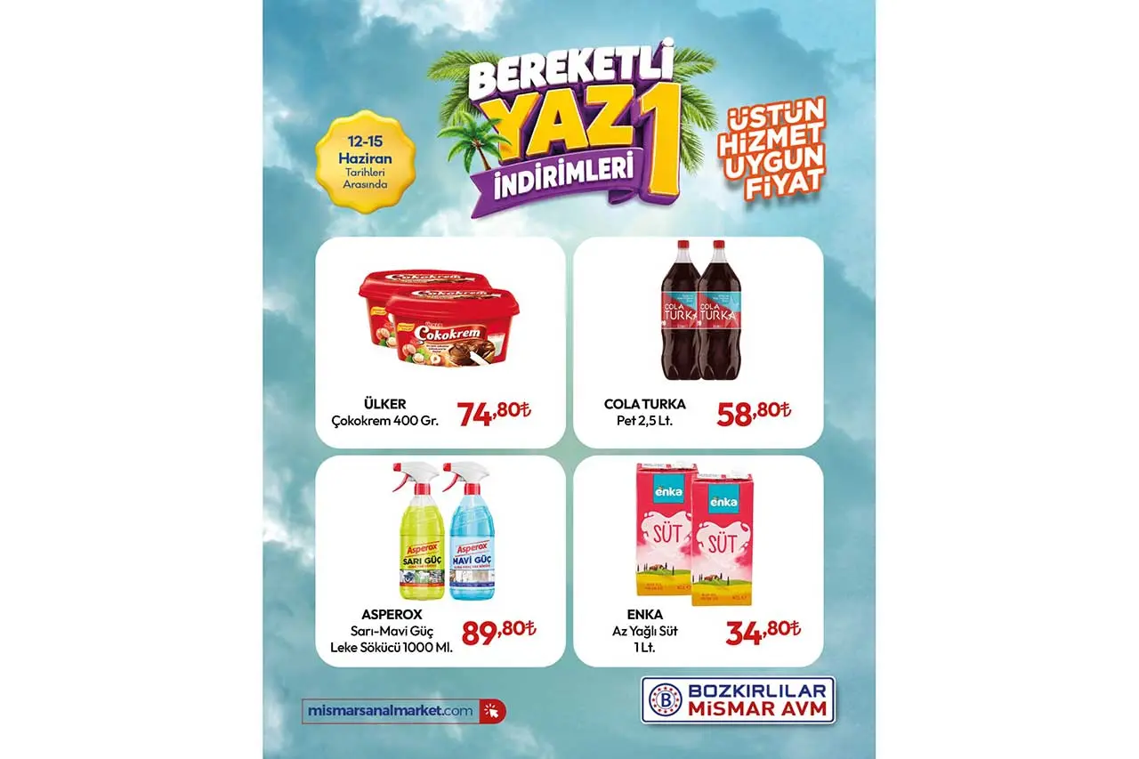 Konya’daki Bozkırlılar MİSMAR Market’ten büyük kampanya: Yüzlerce üründe yaz indirimi! 5