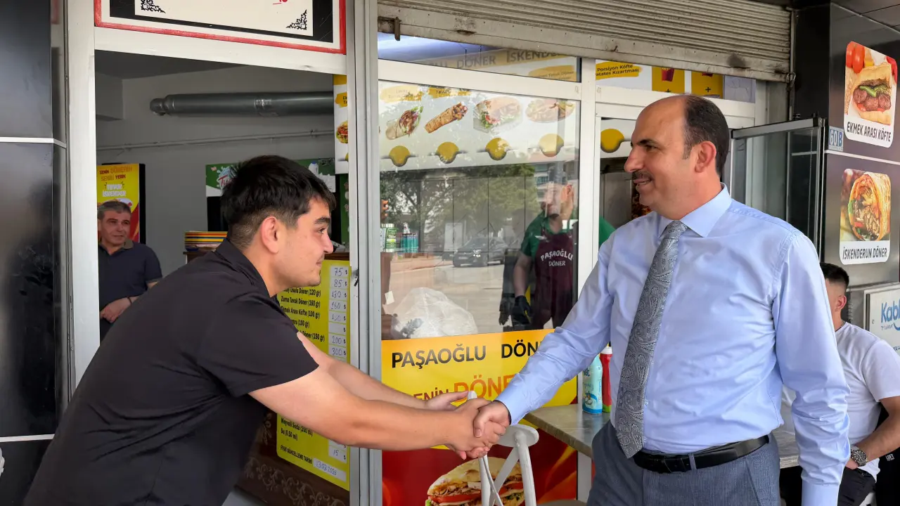Konya'da Başkan Altay pazar pazar gezdi, talepleri tek tek dinledi! 6