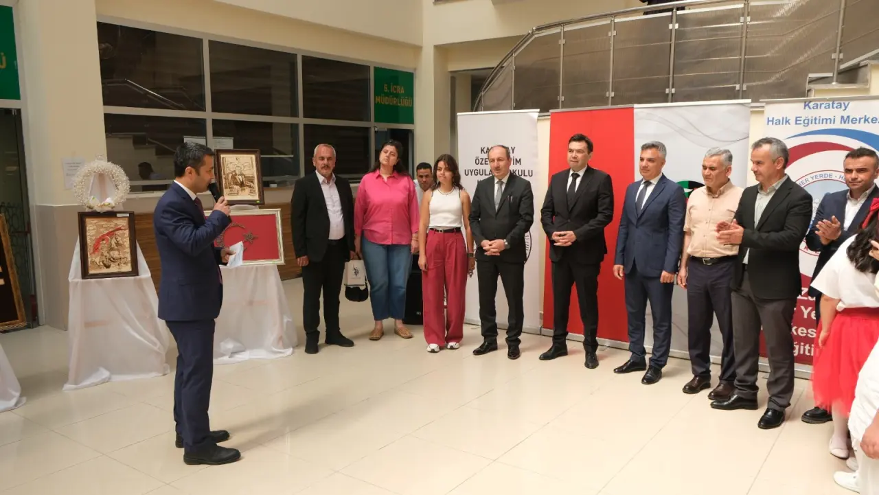 Konya Barosu’ndan özel çocuklara destek! Sergiye ziyaretçilerden tam not 2