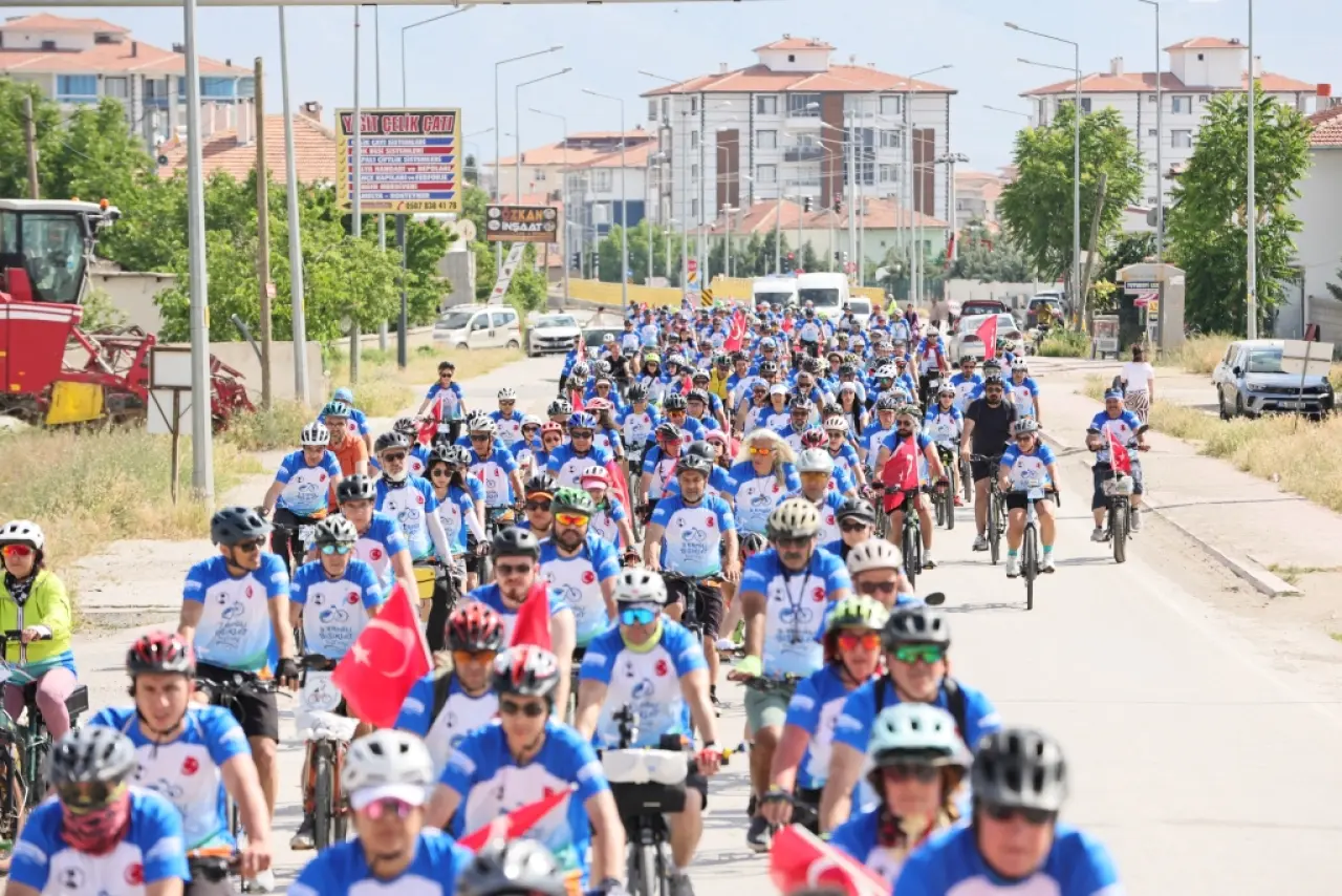 Konya'nın o ilçesinde üç gün süren bisiklet şöleni! 350 sporcu pedal çevirdi 5