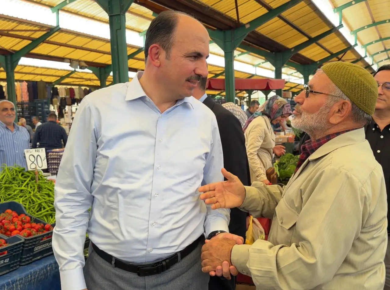 Konya'da Başkan Altay pazar pazar gezdi, talepleri tek tek dinledi! 3