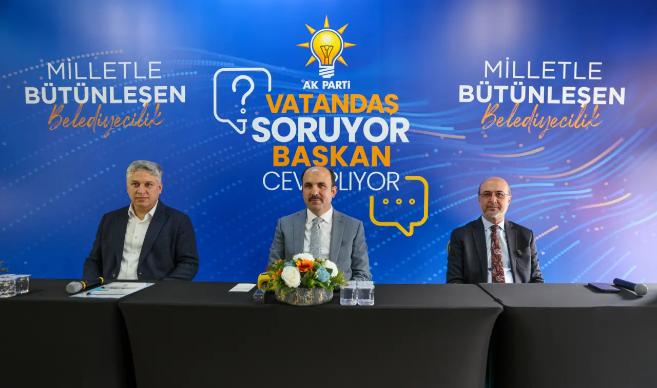 Konya’da başkanlar mahallede buluştu! Vatandaş sordu, onlar cevapladı 2