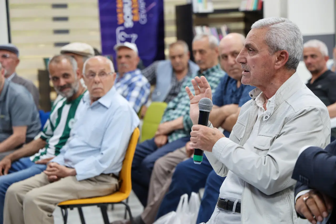 Konya’da başkanlar mahallede buluştu! Vatandaş sordu, onlar cevapladı 6