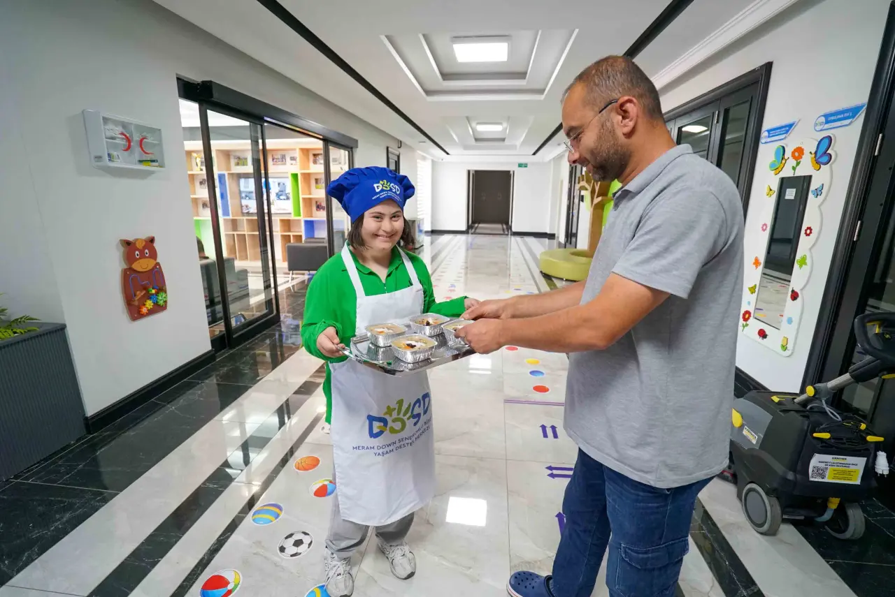 Konya’da özel öğrencilerden örnek davranış! Kendi elleriyle hazırladılar 7