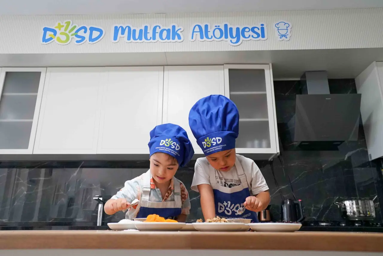 Konya’da özel öğrencilerden örnek davranış! Kendi elleriyle hazırladılar 5