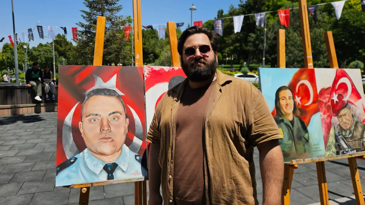 Konya'da NEÜ öğrencilerinden 15 Temmuz’a özel sergi 3