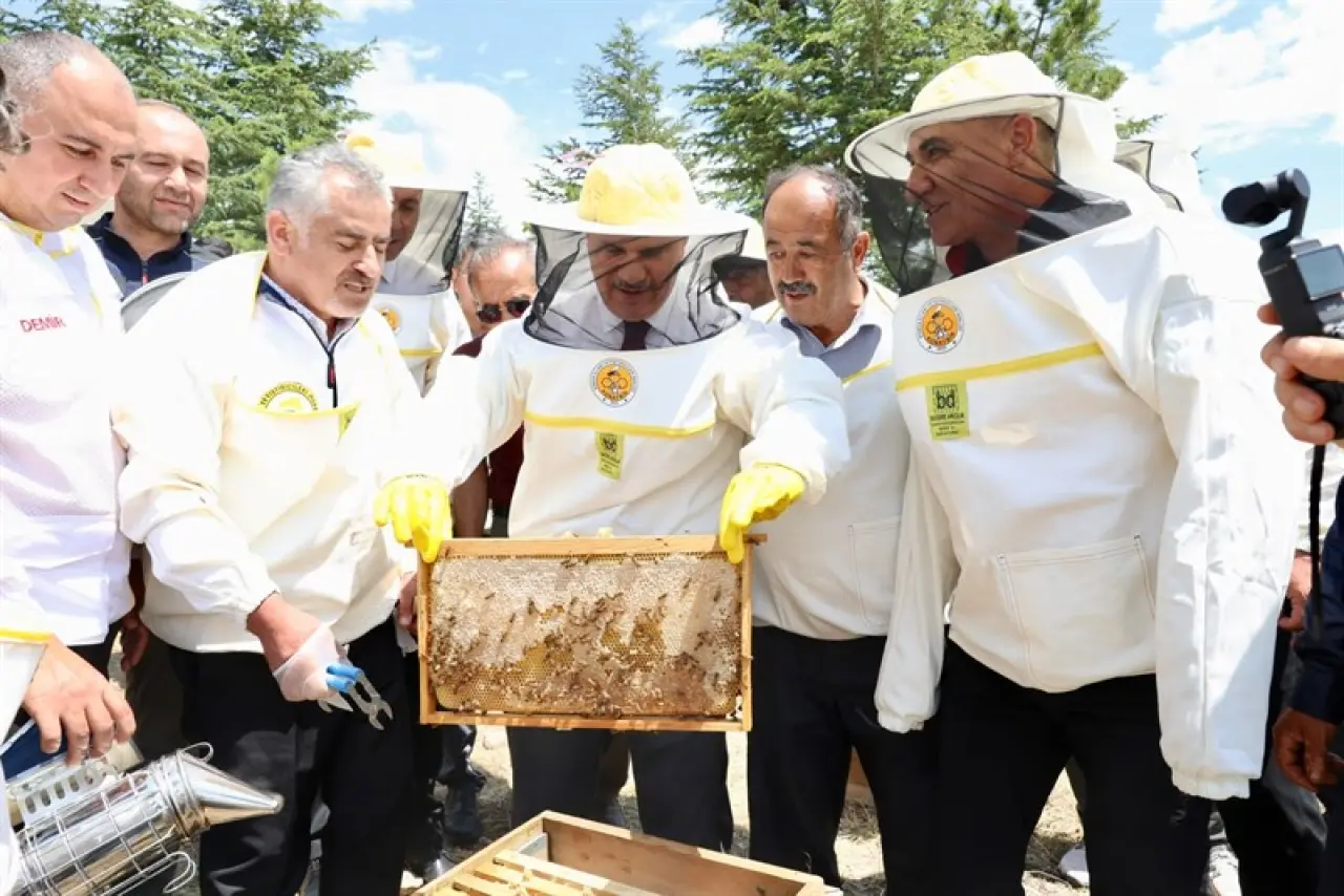 Konya'da yılda 900 ton bal üretiliyor! Hasat sezonu başladı 3