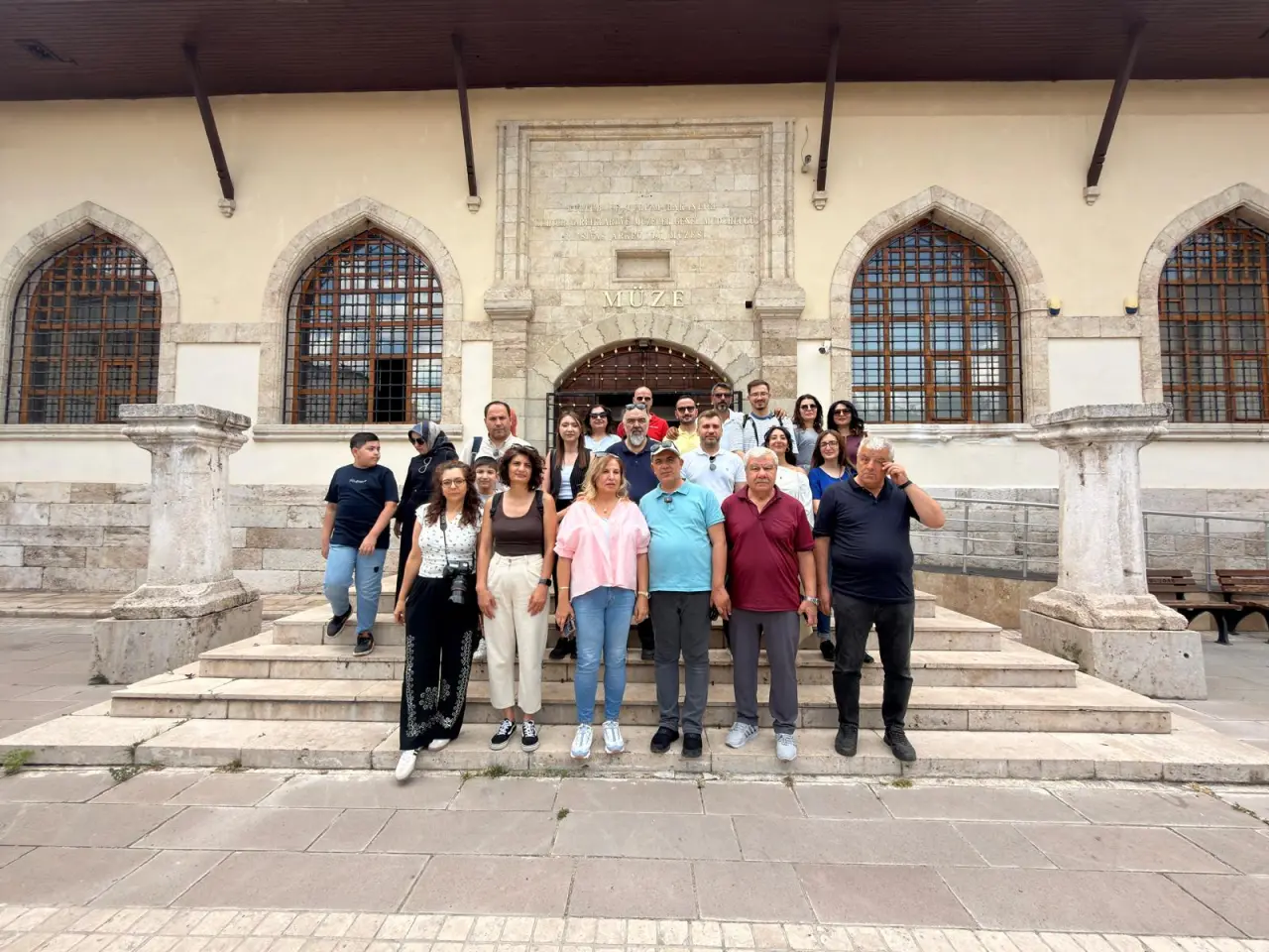Sivas'a hayran kaldılar! Gazeteciler tarihi ve doğal güzellikleri tek tek gezdiler 7